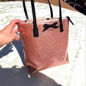 Kate Spade tote. Sparkling pink 'Jeralyn' tote. Brand new!!!!